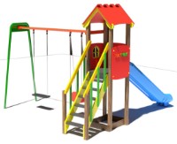Complex de joacă PlayPark Fort - 1500 imaginea #3 — magazin online Desire.md