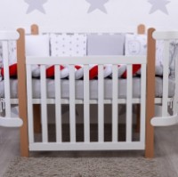 Lenjerie de pat pentru copii Veres Bear House Grey (216.004) imaginea #3 — magazin online Desire.md