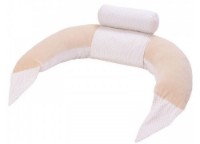 Pernă pentru alaptare Veres Confort Lux Velour Stars Bej (302.04.1) imaginea #6 — magazin online Desire.md