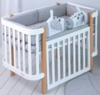 Lenjerie de pat pentru copii Veres Love Is Grey (216.28) imaginea #2 — magazin online Desire.md