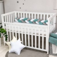 Protectie laterala pentru patut Veres Mint/Grey (154.02.10) imaginea #4 — magazin online Desire.md