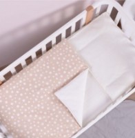 Lenjerie de pat pentru copii Veres Smiling Animals Beige (154.5.04)