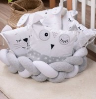 Lenjerie de pat pentru copii Veres Smiling Animals White/Grey (216.07) imaginea #4 — magazin online Desire.md