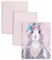Lenjerie de pat pentru copii Veres Summer Bunny Pink (154.7.04)
