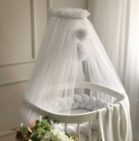 Copertină pentru pătuț Veres White (158.1.08) imaginea #2 — magazin online Desire.md