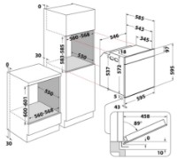 Электрический духовой шкаф Whirlpool WTA C 8411 SC OW фото №3 — интернет-магазин Desire.md