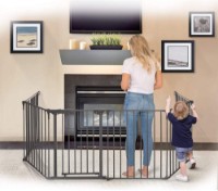 Porțile de siguranță DreamBaby Royale Converta 3in1 Black (G2161BB) imaginea #2 — magazin online Desire.md