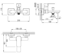 Baterie pentru cadă Imprese Bilovec 10255 imaginea #2 — magazin online Desire.md