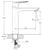 Baterie lavoar Imprese Loreta 05350M imaginea #2 — magazin online Desire.md