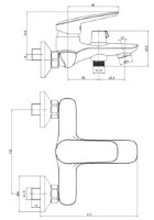 Baterie pentru cadă Imprese Praha 11030 imaginea #2 — magazin online Desire.md