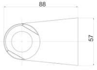 Suport de duș Herz Prestige (UH12153) imaginea #2 — magazin online Desire.md