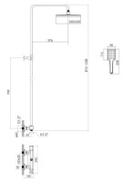 Set pentru duș Imprese Centrum T-10415/1 imaginea #2 — magazin online Desire.md