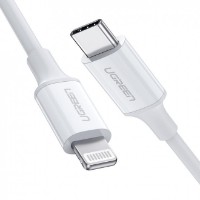 Cablu USB Ugreen USB-C to Lightning 1m White (10493) imaginea #1 — magazin online Desire.md