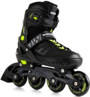 Роликовые коньки Blackwheels Sonic Black/Green 37-40 фото №3 — интернет-магазин Desire.md