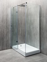 Душевая кабина Manopera Premio PR310L (100x80x200) Transparenta фото №2 — интернет-магазин Desire.md