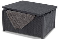 Садовый стол Keter Arica Storage Table Graphite (221044) фото №2 — интернет-магазин Desire.md