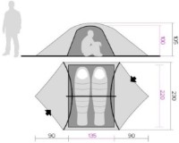 Палатка Hannah Eagle 2 Treetop фото №8 — интернет-магазин Desire.md