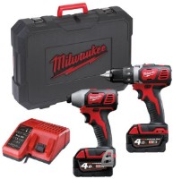 Набор Milwaukee M18BPP2D-402C (4933447126) фото №2 — интернет-магазин Desire.md