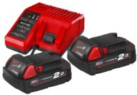 Аккумулятор + зарядное устройство Milwaukee M18NRG-202 (4933459213)