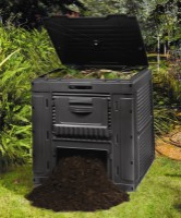 Compostor Keter E-Composter Without Base 470L Black (231599)