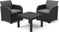 Set mobila de grădină Keter Rosalie Balcony Set Graphite/Gray (249588) imaginea #1 — magazin online Desire.md