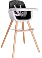 Стульчик для кормления Kikka Boo High Chair For Feeding Woody Black (31004010130) фото №1 — интернет-магазин Desire.md