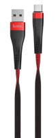 USB Кабель Hoco U39 Slender Type-C Red/Black фото №1 — интернет-магазин Desire.md