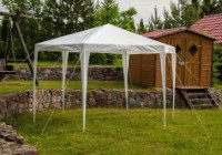 Шатёр Saska Garden Pavilion Tent White 2x2x2m фото №7 — интернет-магазин Desire.md