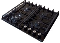 Plită incorporabilă cu gaz Backer BIH60-404F Black imaginea #2 — magazin online Desire.md