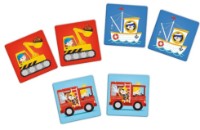 Joc educativ de masa Trefl Memos Maxi Vehicles (02267)