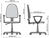 Scaun pentru copii Новый стиль Falcon GTP TA5 imaginea #2 — magazin online Desire.md