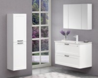 Шкаф с умывальником Orka Su 80 White (47044) фото №3 — интернет-магазин Desire.md