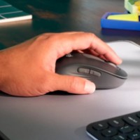 Компьютерная мышь Logitech M650 L Signature Graphite фото №7 — интернет-магазин Desire.md