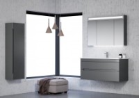 Зеркало для ванной Orka Varna 100 Antracite фото №2 — интернет-магазин Desire.md