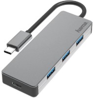 Multiplicator Hama USB-C Hub 4 Ports USB 3.2 Gen 2 (200105)