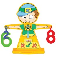 Развивающий набор Pilsan Number Balance (03-250) фото №2 — интернет-магазин Desire.md