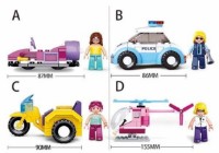 Set de construcție Sluban Girk Is Dream (B0600) imaginea #2 — magazin online Desire.md