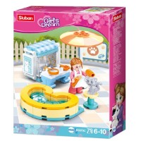 Set de construcție Sluban Girls Dream — Pet Amusement Park (B0970) imaginea #7 — magazin online Desire.md
