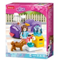 Set de construcție Sluban Girls Dream — Pet Amusement Park (B0970) imaginea #3 — magazin online Desire.md