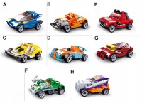 Set de construcție Sluban Power Bricks — Pull Back Car (B0888) imaginea #5 — magazin online Desire.md