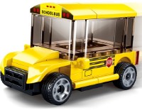 Set de construcție Sluban Power Bricks — Pull Back Car (B0933) imaginea #5 — magazin online Desire.md