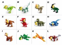 Set de construcție Sluban Qbricks — Egg Dino (B0796S) imaginea #3 — magazin online Desire.md
