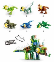 Set de construcție Sluban Qbricks — Egg Dino (B0796S) imaginea #4 — magazin online Desire.md