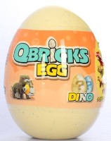 Set de construcție Sluban Qbricks — Egg Dino (B0796S)