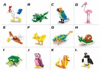 Set de construcție Sluban Qbricks Egg — Ovipara (B0969) imaginea #4 — magazin online Desire.md