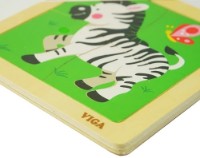 Пазл Viga 4 Zebra (51317) фото №2 — интернет-магазин Desire.md