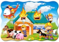 Puzzle Castorland 30 Midi Fire Brigade in Action (B-03525) imaginea #1 — magazin online Desire.md