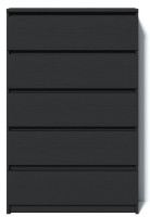 Comodă Fabrik Home Havana 5 Frasină Neagră imaginea #2 — magazin online Desire.md