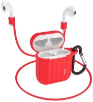 Husă pentru căști Hoco WB10 Airpods 1/2 Red imaginea #2 — magazin online Desire.md