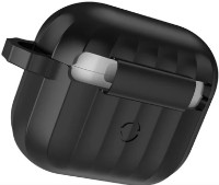 Husă pentru căști Hoco WB22 Glory Series Airpods 3 Black imaginea #3 — magazin online Desire.md